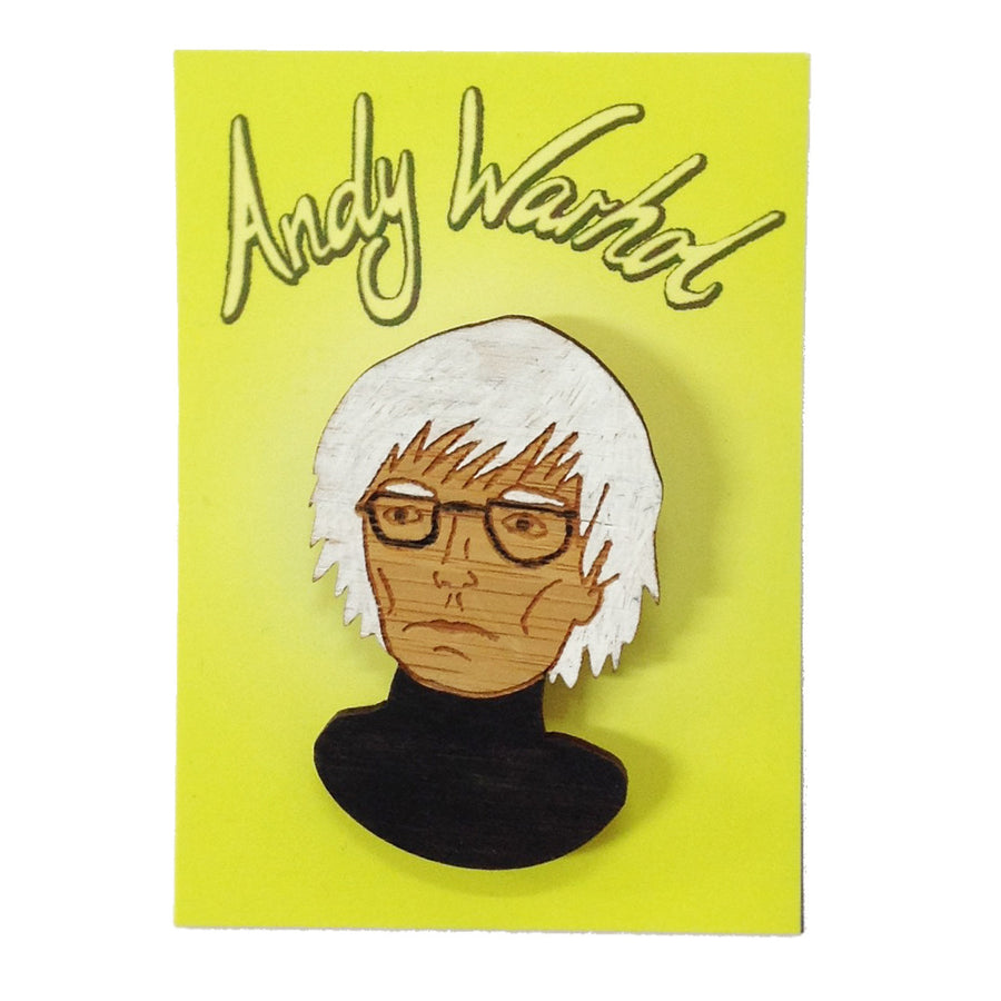 Brooch: Andy Warhol