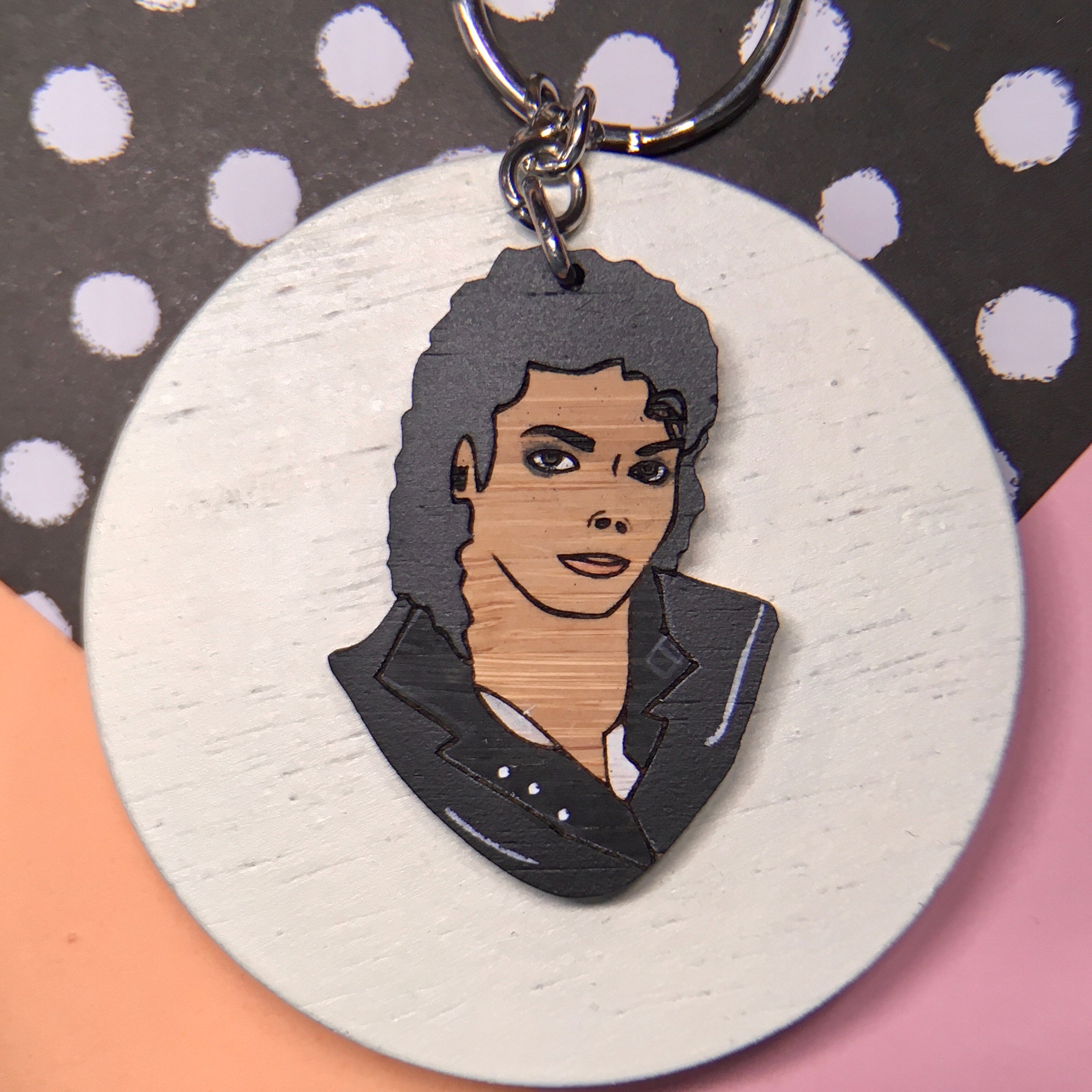 Keyring Michael Jackson Milk Thieves
