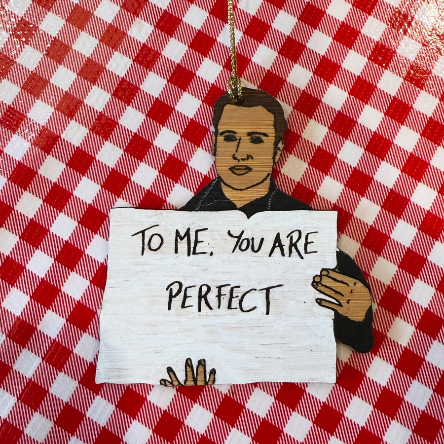 Decoration: Love Actually: Creepy Sign guy