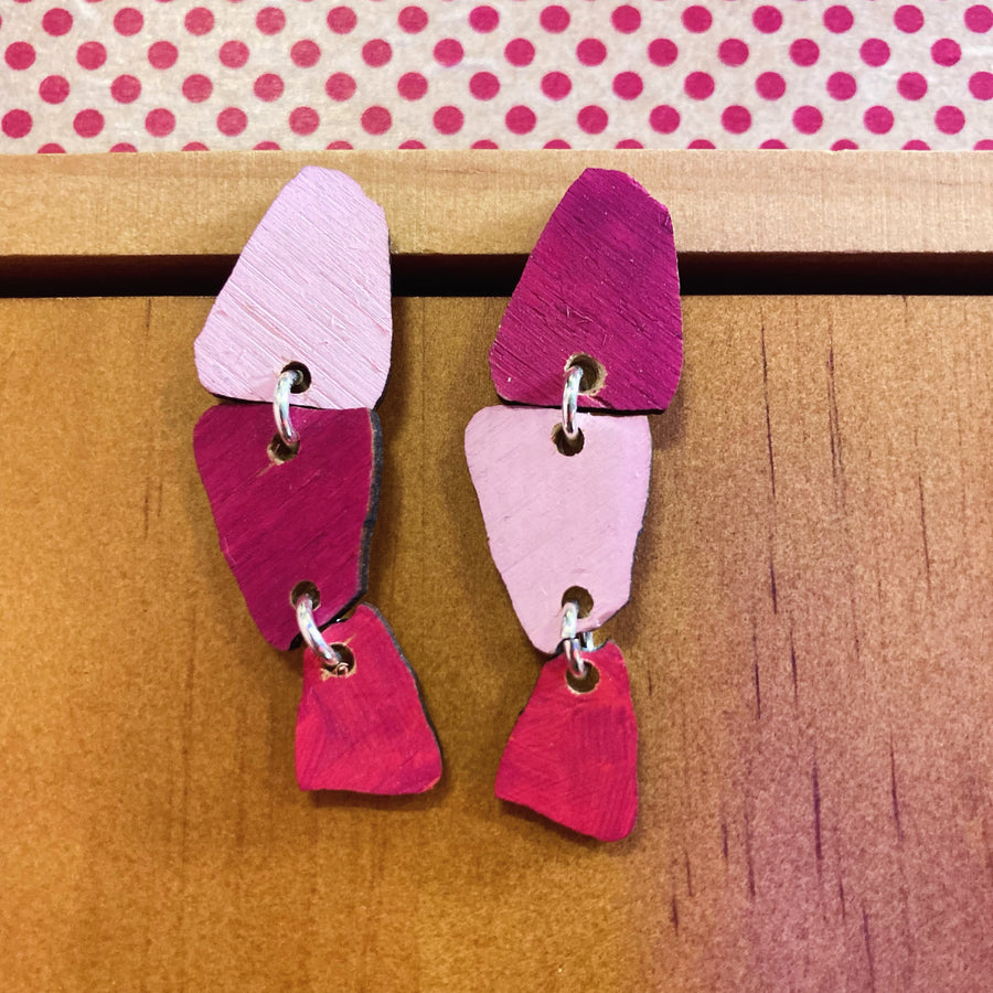 Dangles: Pebble Earrings