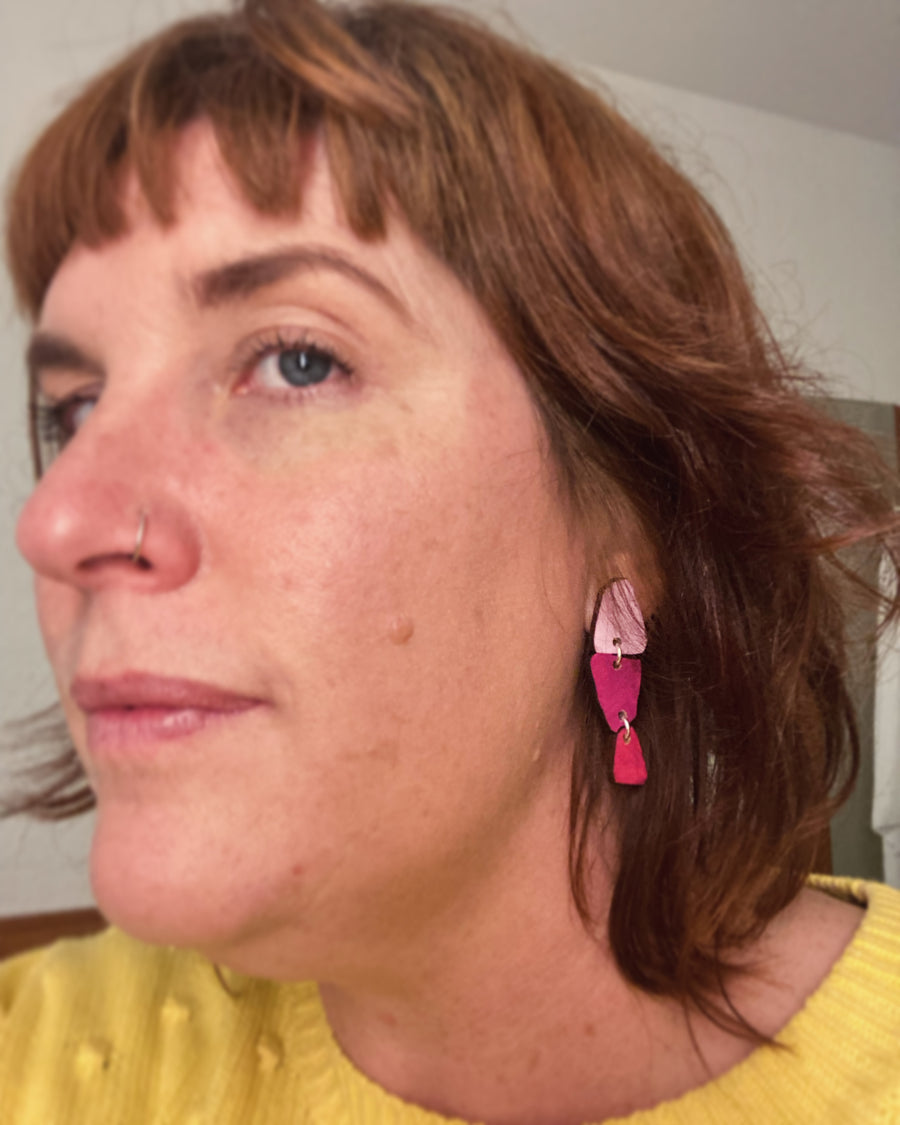 Dangles: Pebble Earrings