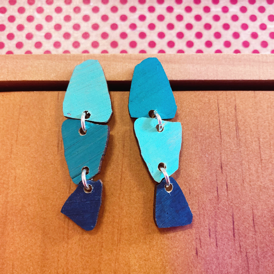 Dangles: Pebble Earrings