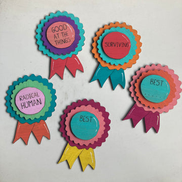 Award 'Ribbon' rosette Magnets