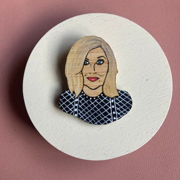 Brooch: Moira Rose