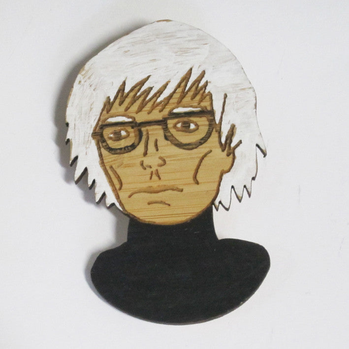 Andy Warhol Brooch Pop Art