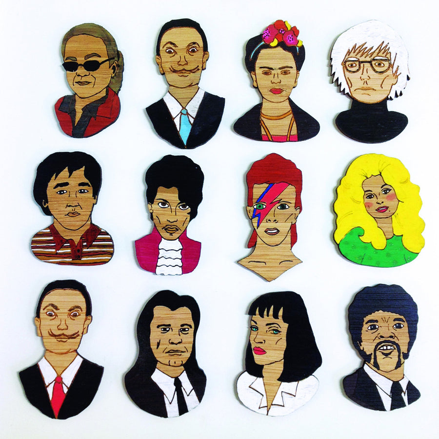 Brooch: Pulp Fiction - Mia Wallace