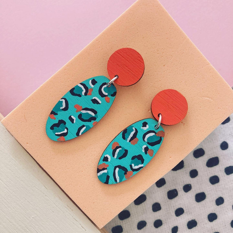 Dangles: Wild Brights Turquoise