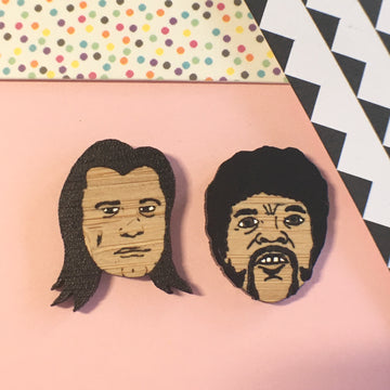 Face Studs: Pulp Fiction