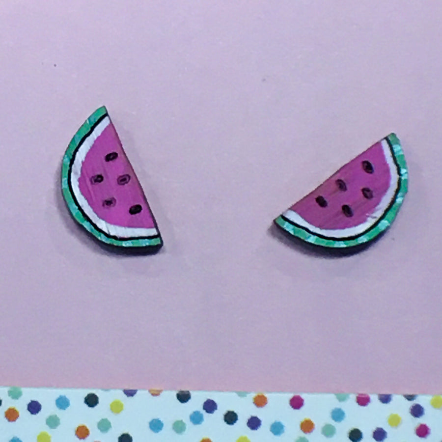 Studs: Watermelon