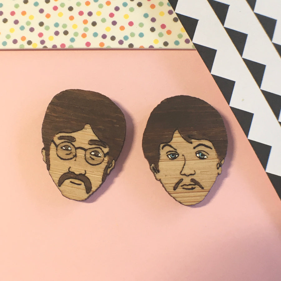 Face Studs: The Beatles