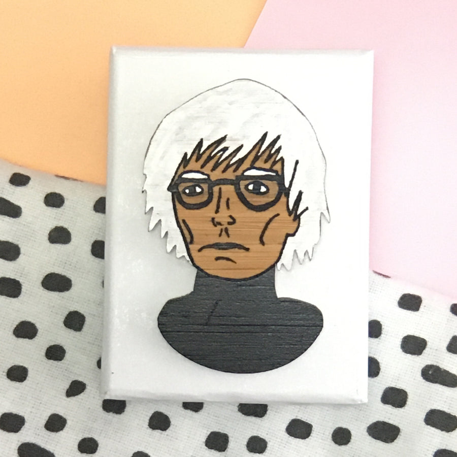 Brooch: Andy Warhol