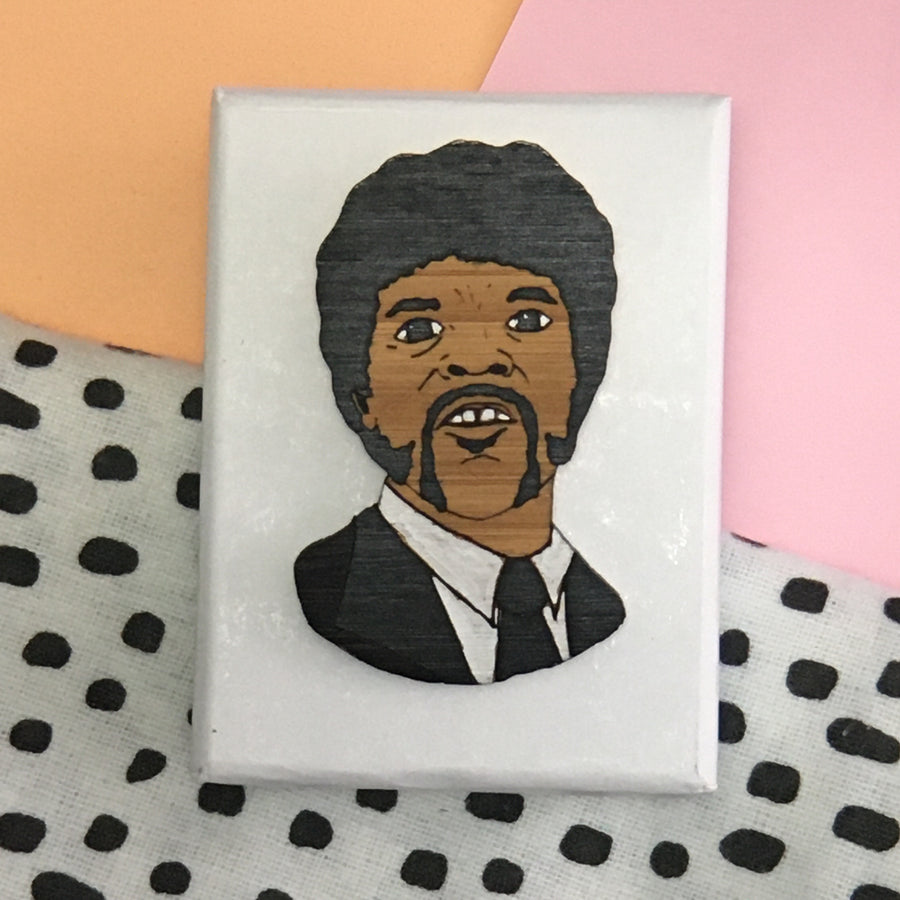 Brooch: Pulp Fiction - Jules Winnfield