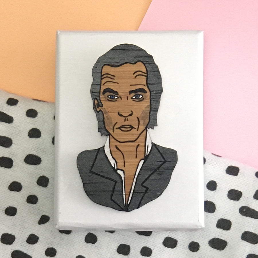 Brooch: Nick Cave