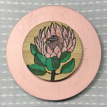 Floral Brooch - Protea