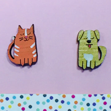 Studs: Cat and Dog