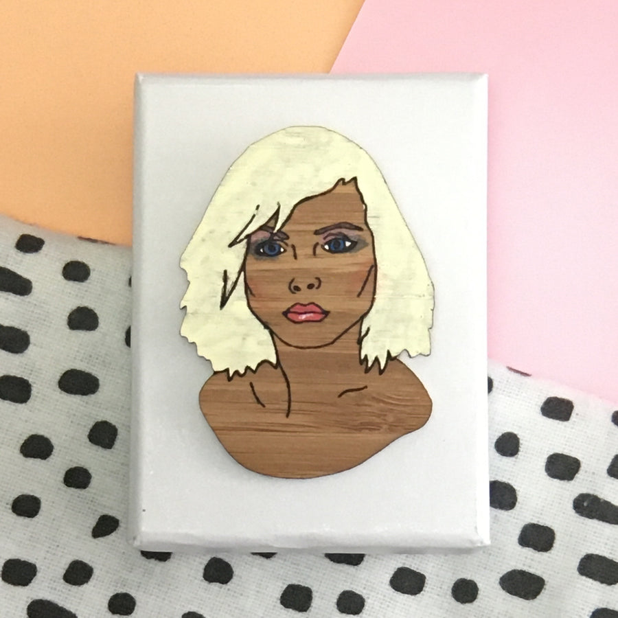 Brooch: Debbie Harry